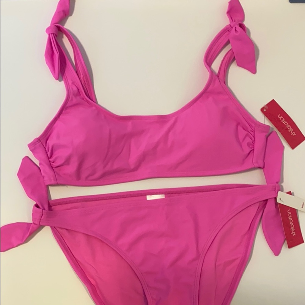 Hot Pink Xhilaration bikini set